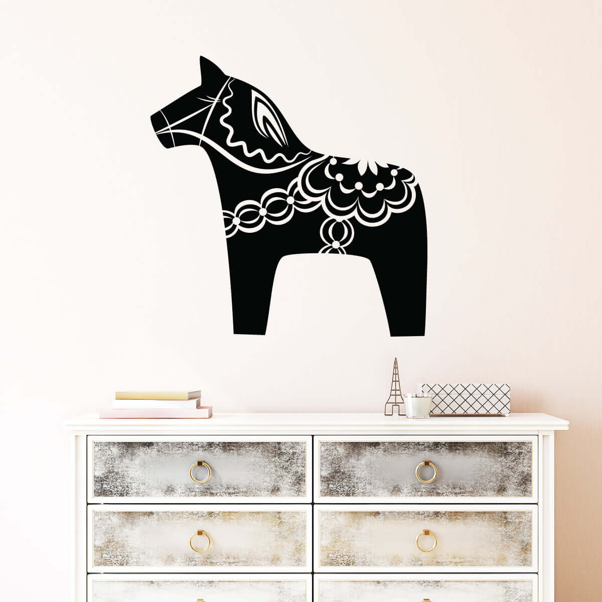 Väggdekor Dalahäst - Dekortorget