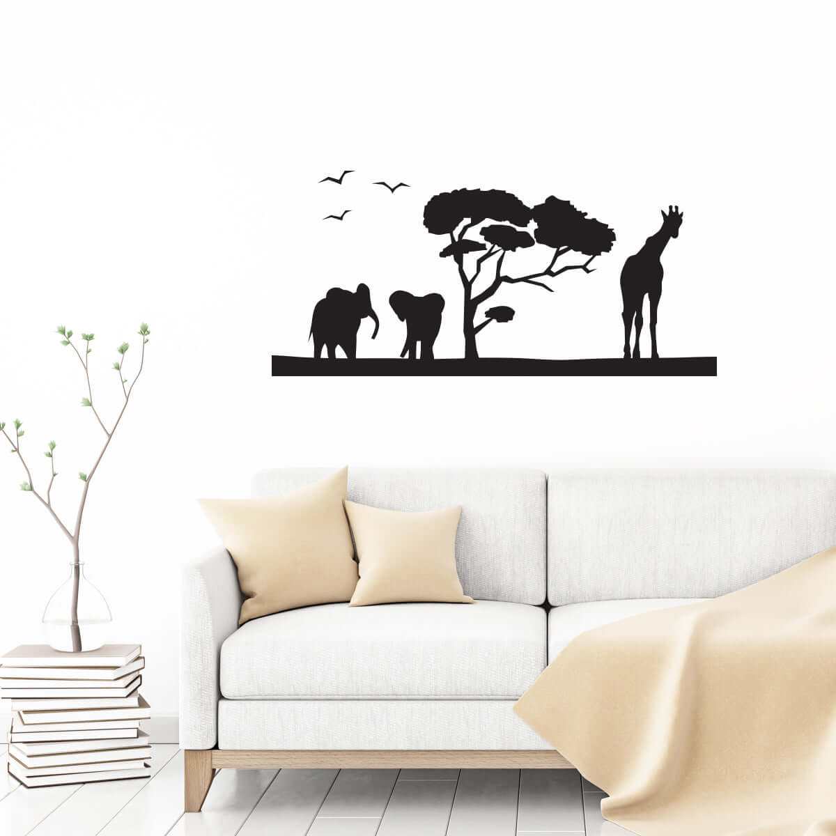 Väggdekor savann - Dekortorget