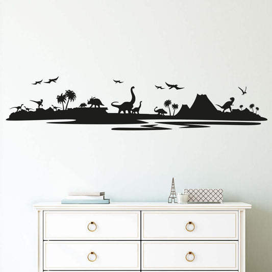 Väggdekor dinosaurier - Dekortorget