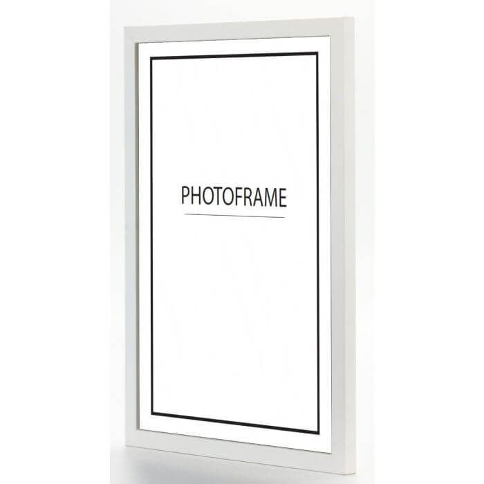 GALANT VIT med plexiglas A4 (21x30cm) - Dekortorget