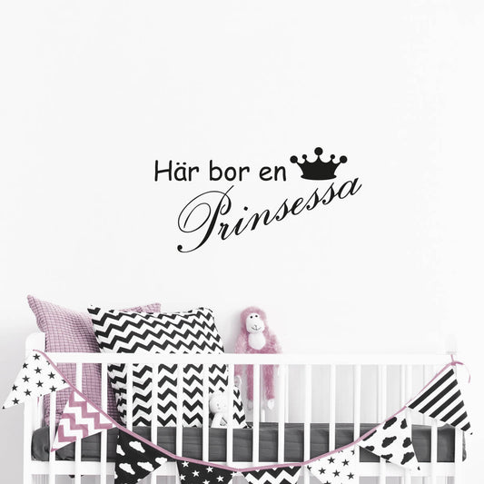 Väggord prinsessa - Dekortorget