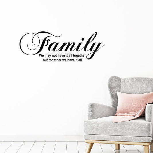 Väggord Family - Dekortorget