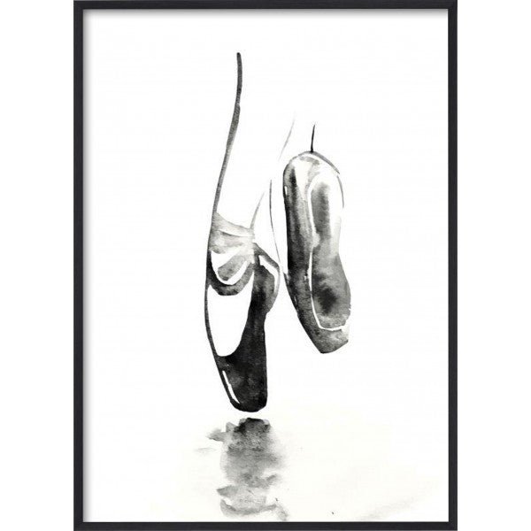 Poster Ballerina skor - Dekortorget