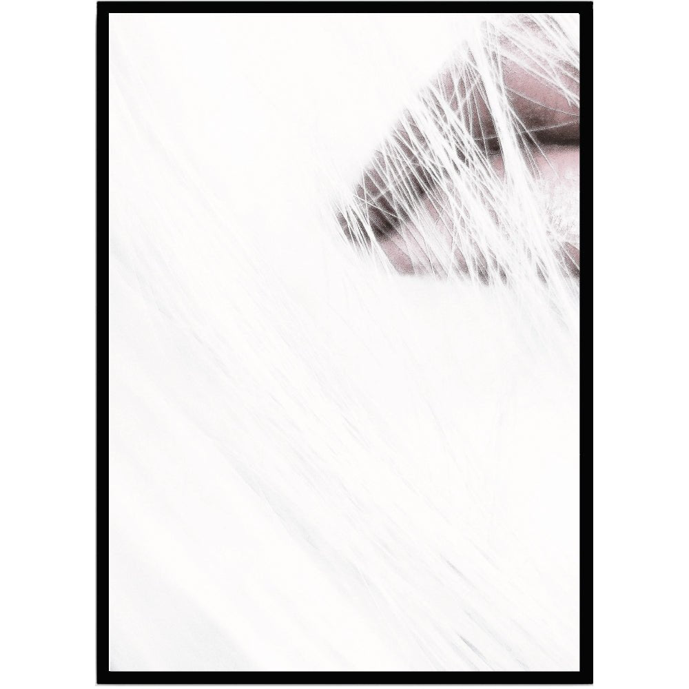 Poster Pink lips - Dekortorget