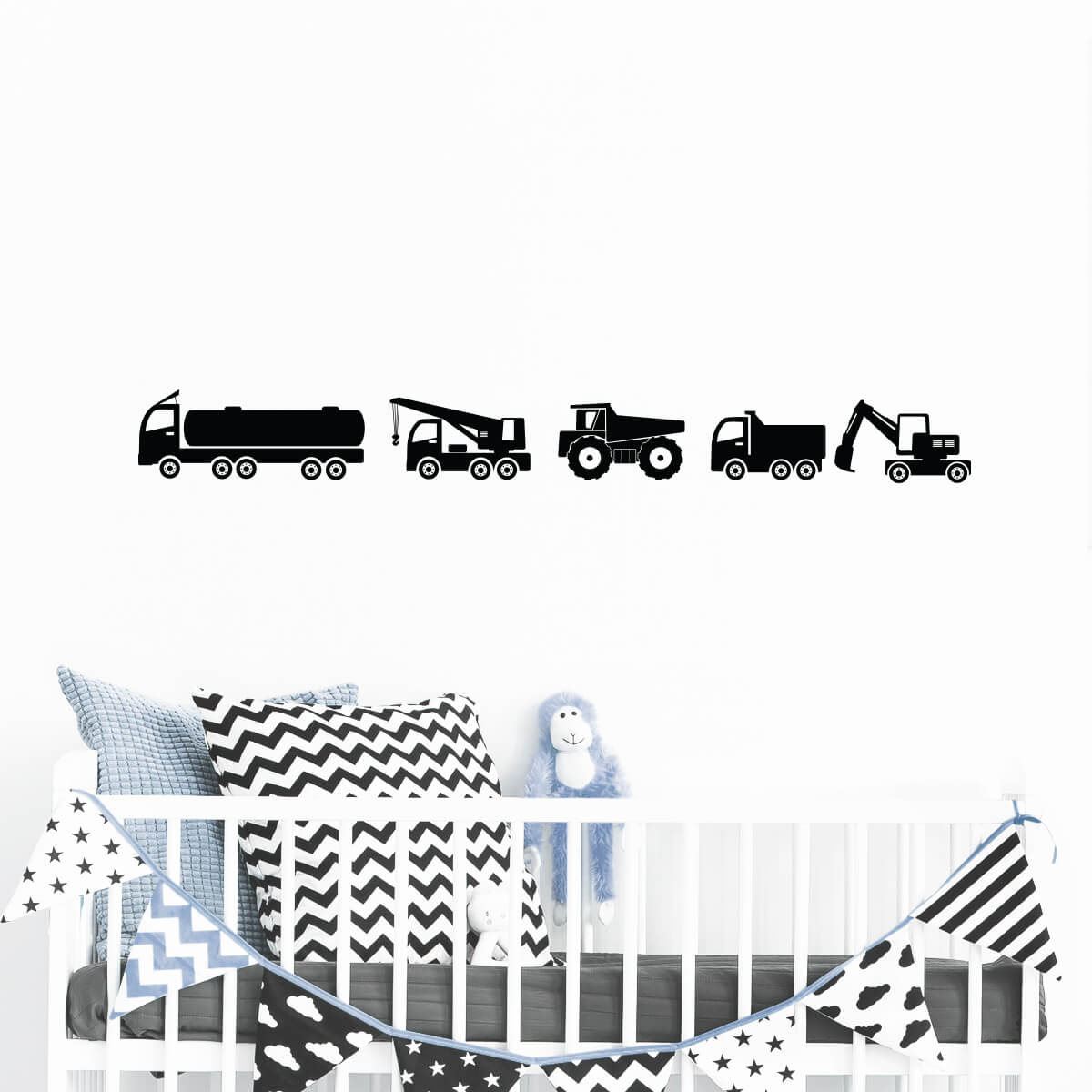 Väggdekor Construction - Dekortorget