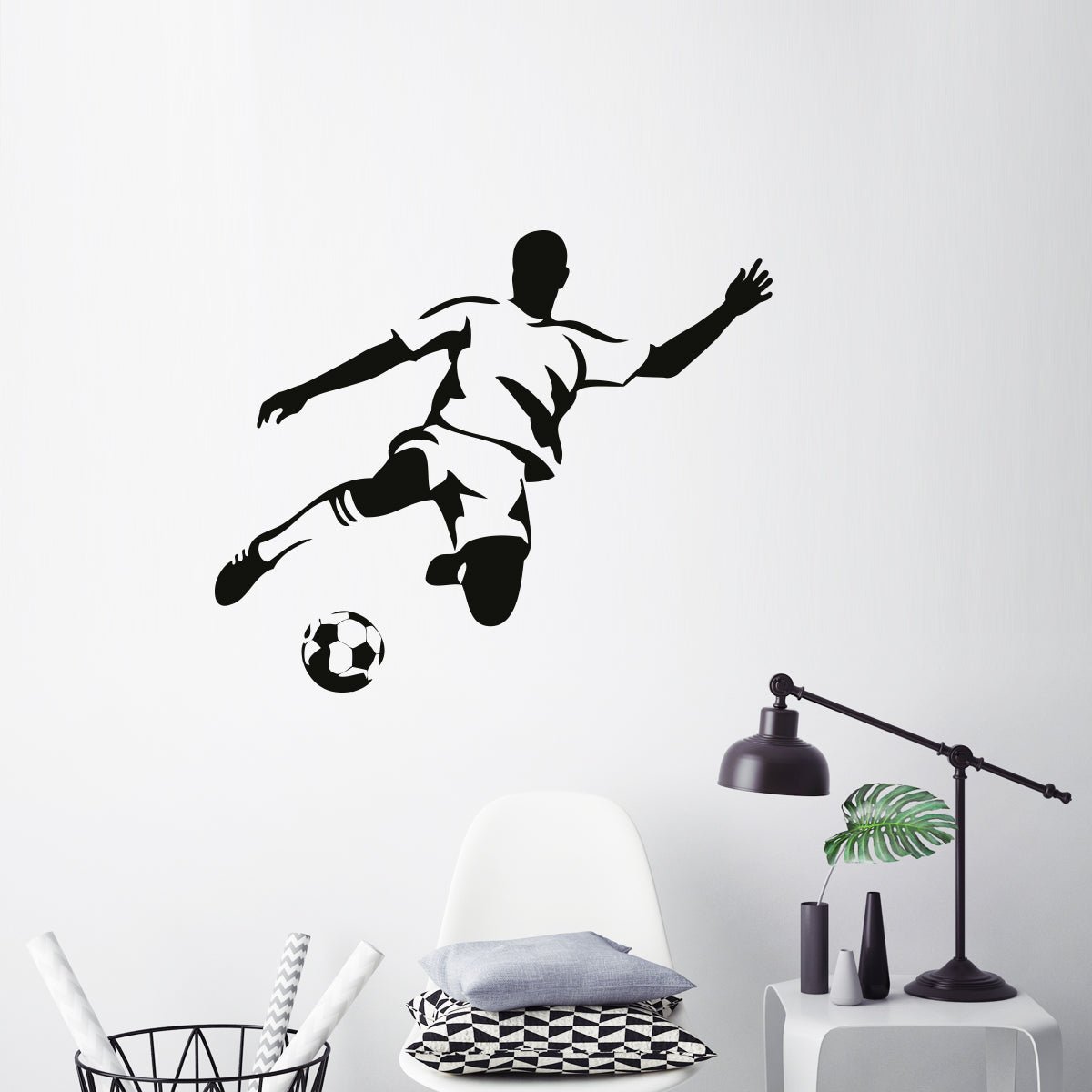Väggdekor fotbollsspelare 2 - Dekortorget
