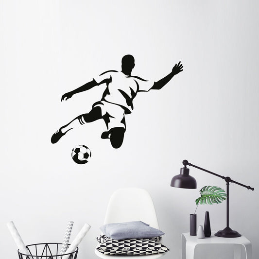 Väggdekor fotbollsspelare 2 - Dekortorget