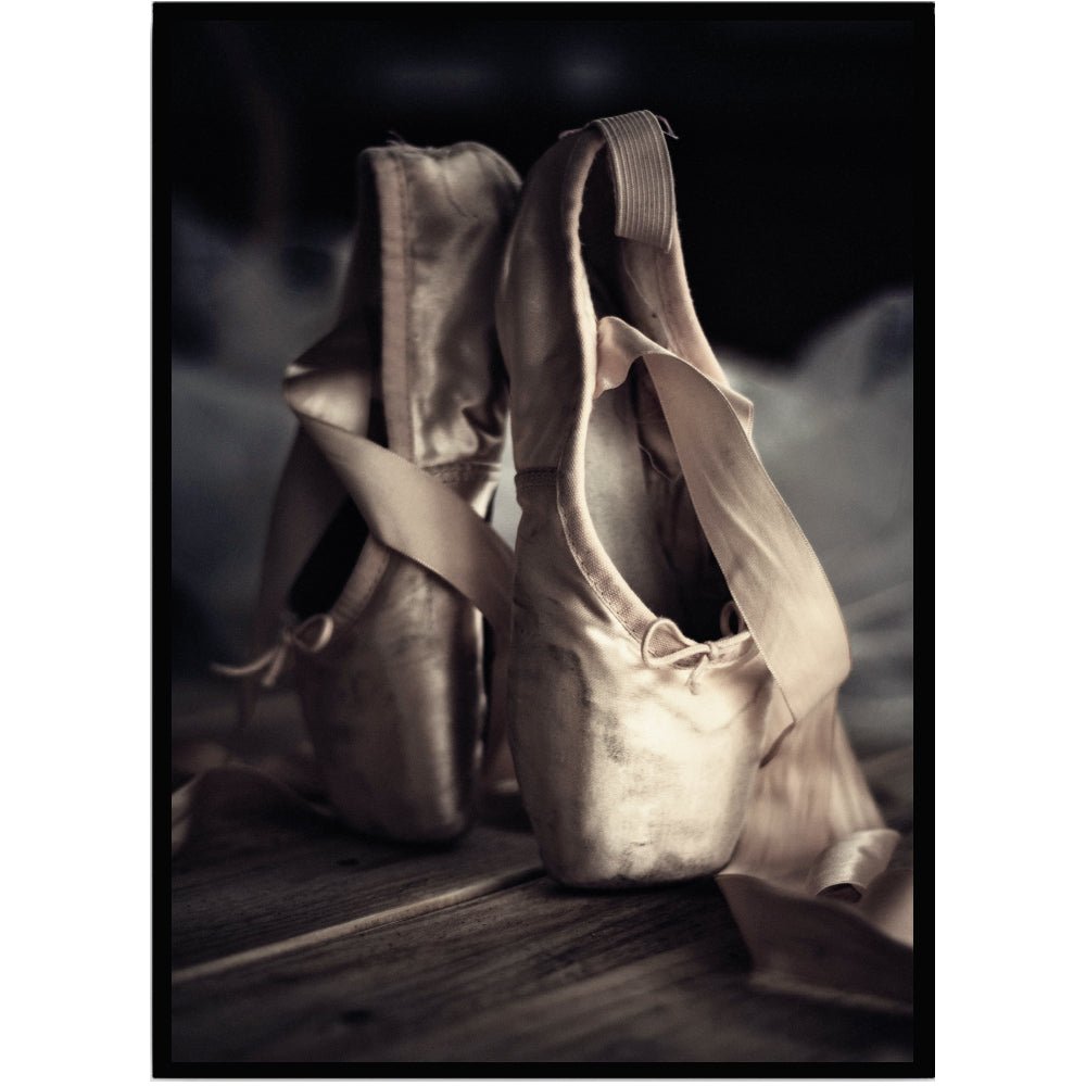 Poster Ballerinaskor - Dekortorget