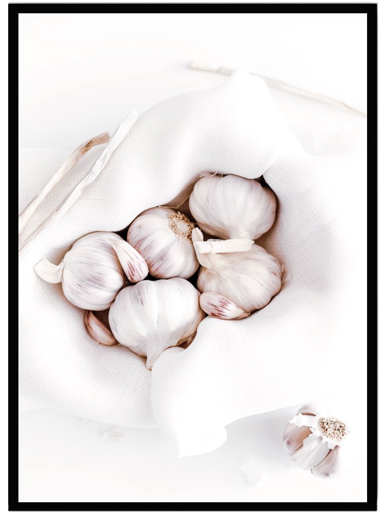 Poster Garlic - Dekortorget