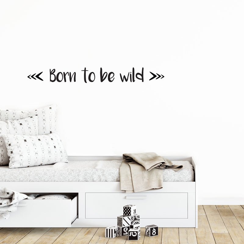 Väggord Born to be wild - Dekortorget