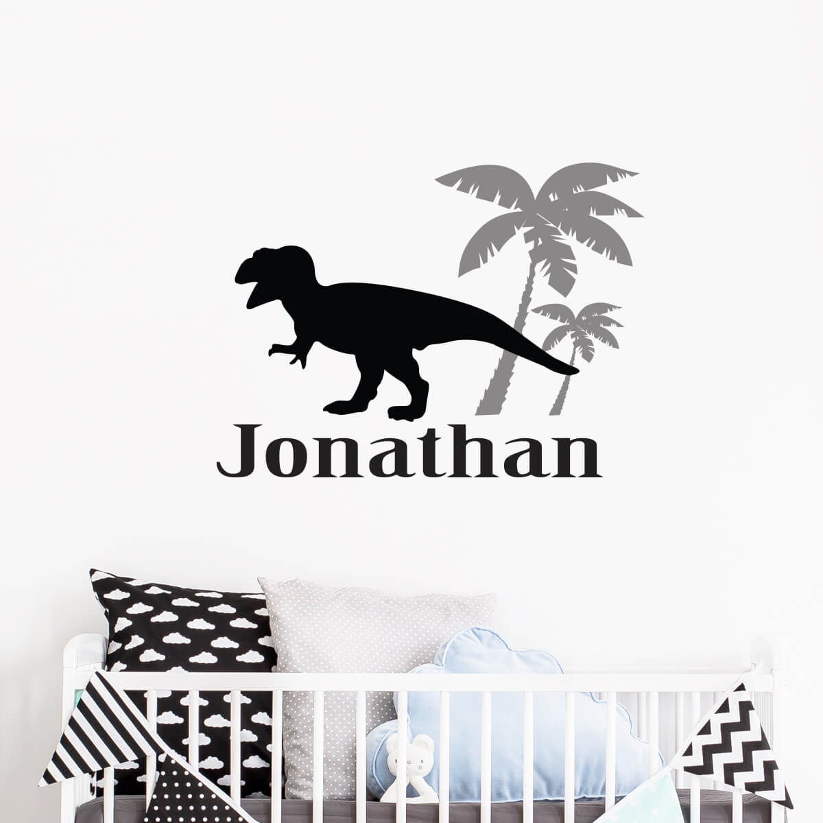 Väggord Dinosaurier - egen text - Dekortorget