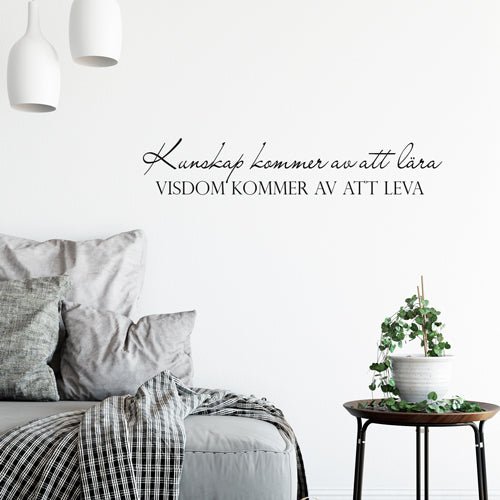 Väggord Kunskap - Dekortorget
