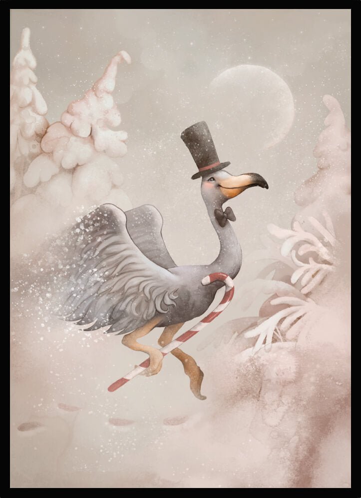 Poster Flying among trees - Dekortorget