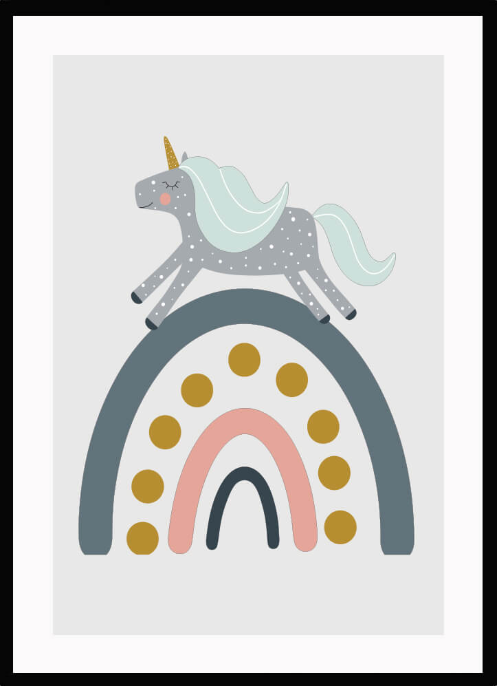 Poster Unicorn 3 - Dekortorget