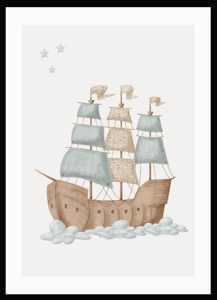 Poster Skepp - Dekortorget