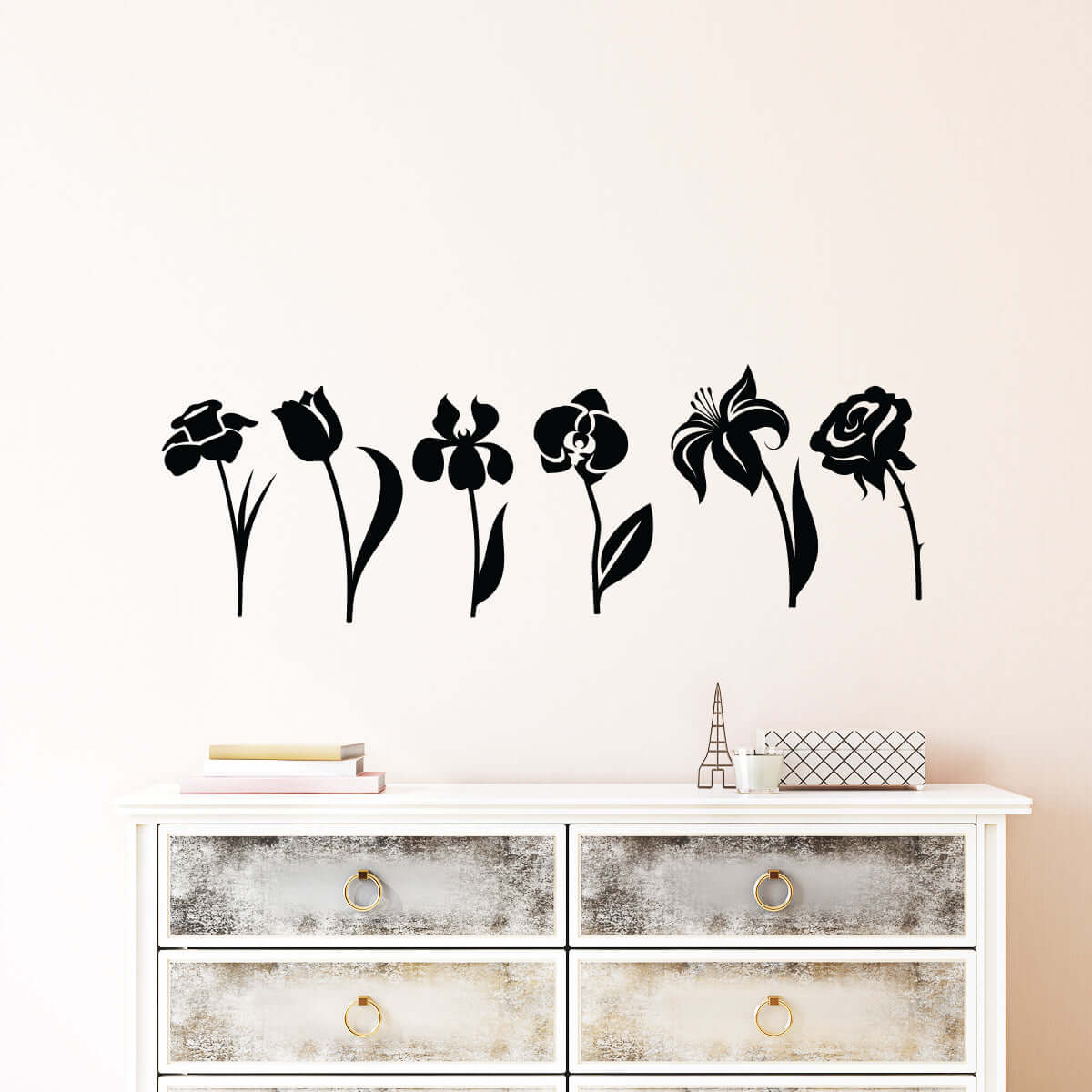 Väggdekor blommor - Dekortorget