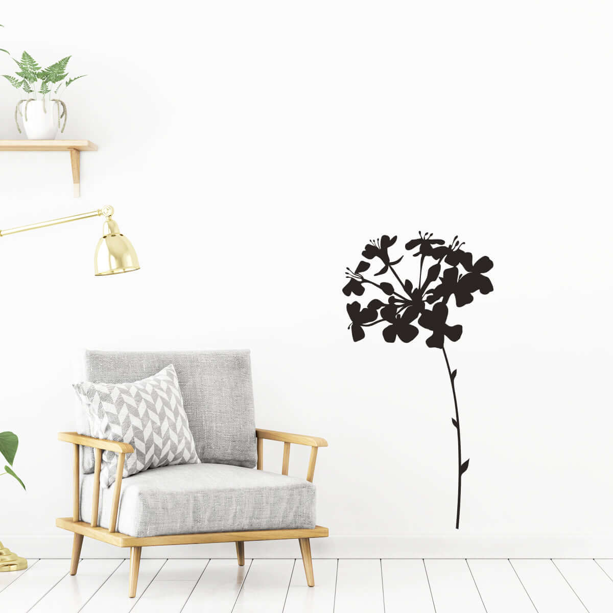 Väggdekor blomma - Dekortorget