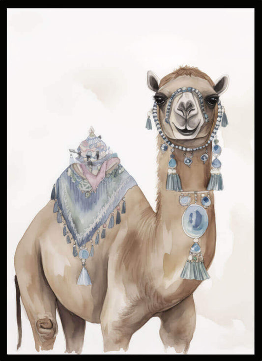 Poster kamel - Dekortorget