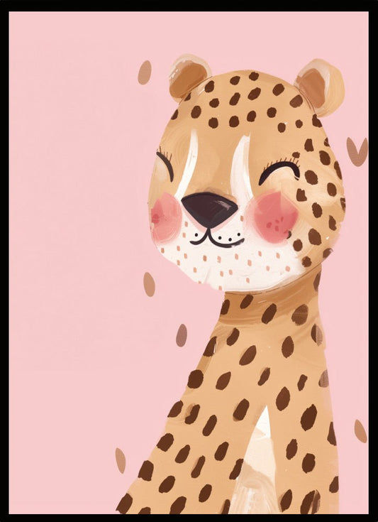 Poster cheetah - Dekortorget