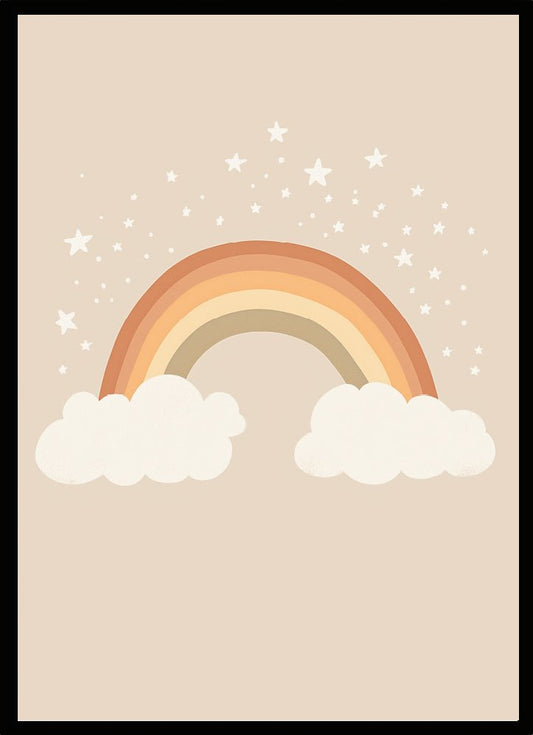 Poster regnbåge - Dekortorget