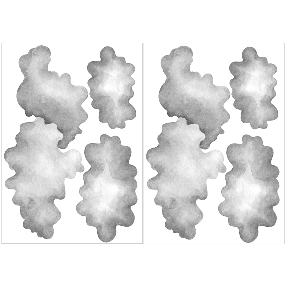 Väggdekor Moln grå - Dekortorget