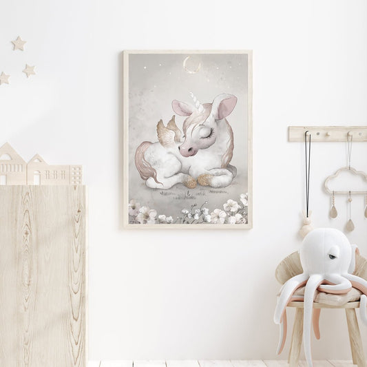Poster unicorn - Dekortorget