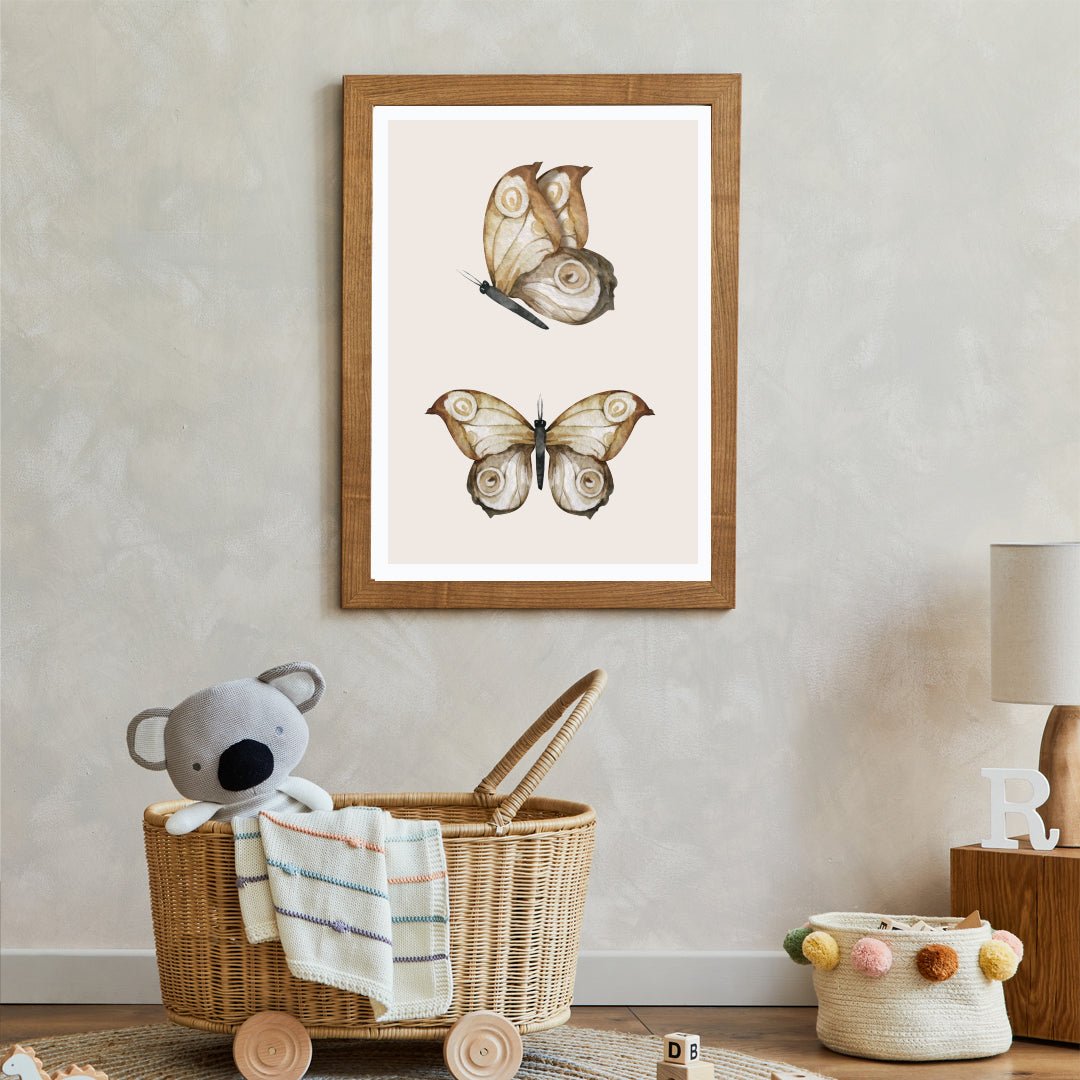 Poster Fjärilar - Dekortorget