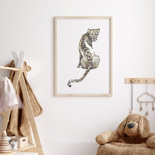 Poster leopard - Dekortorget