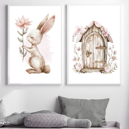 Poster Fairy house 2 - Dekortorget