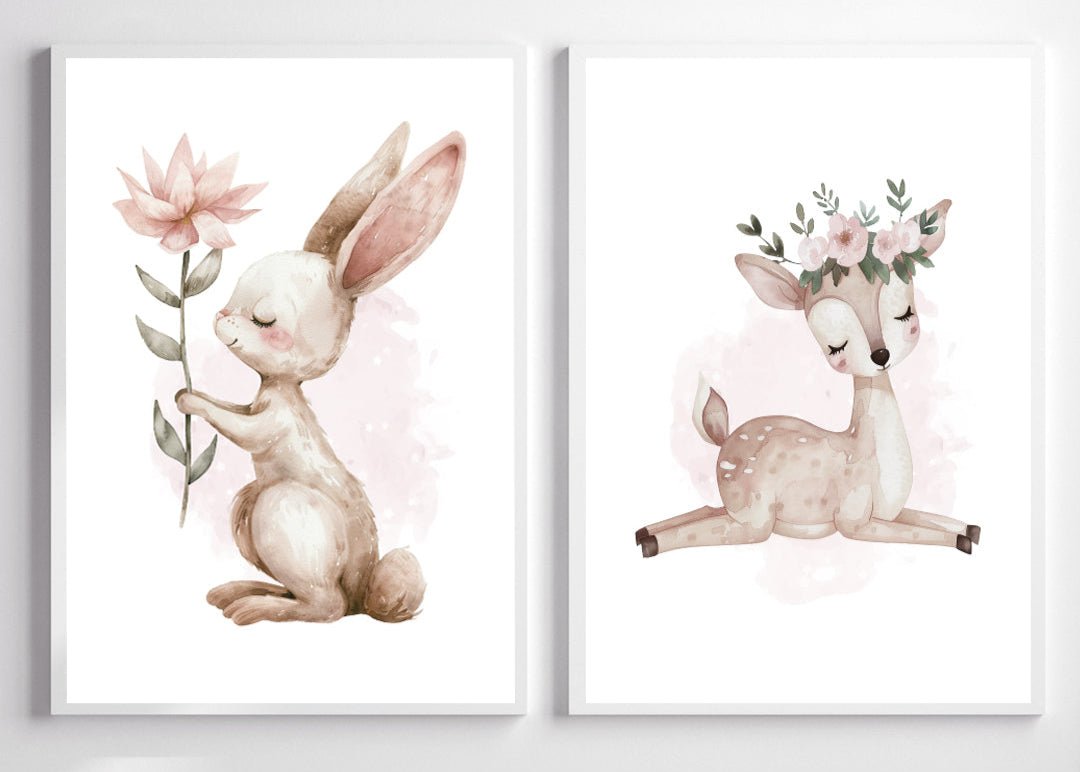 Poster Fairy deer - Dekortorget