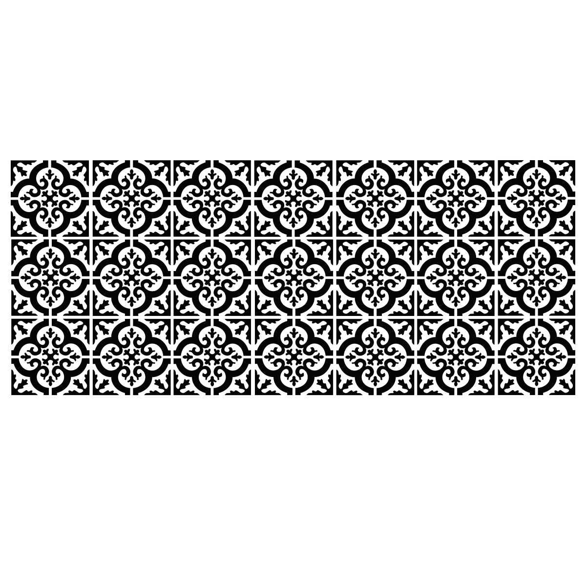 Dekorfolie marockansk svart - Dekortorget