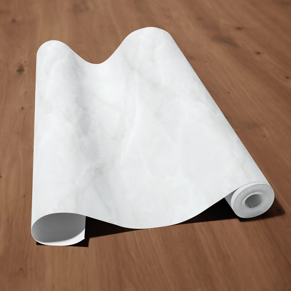 Dekorfolie vit marmor