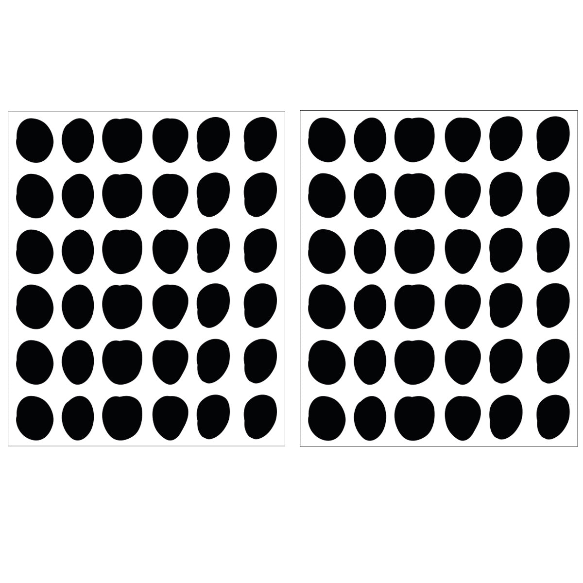 Väggdekor spots - ministickers - Dekortorget