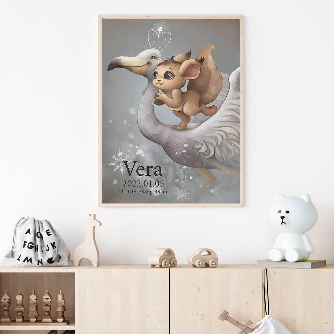 Namntavla In the sky - Dekortorget