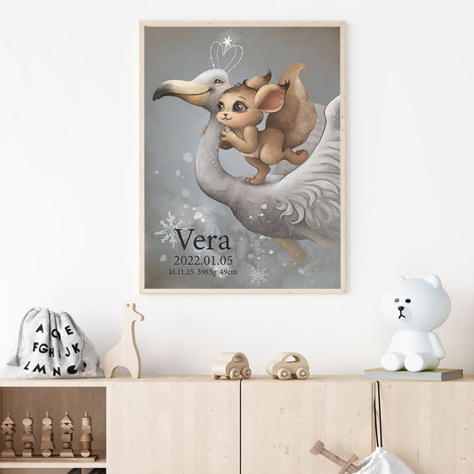 Namntavla In the sky - Dekortorget