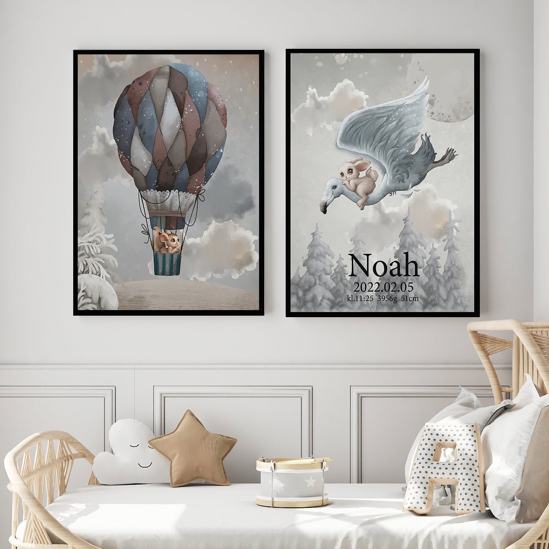 Namntavla Over the trees - Dekortorget