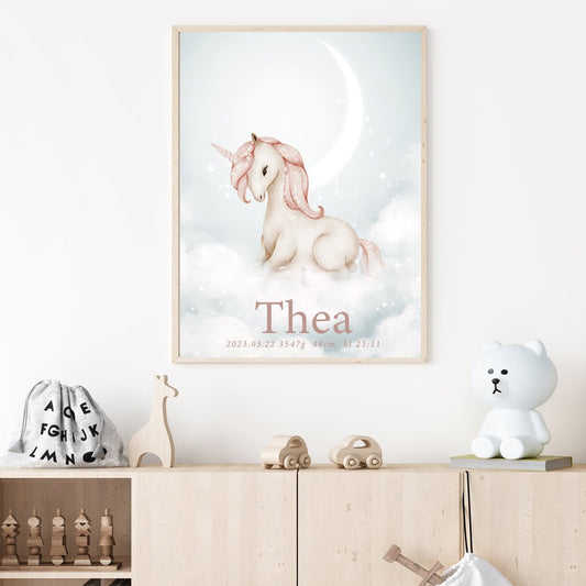 Namntavla Unicorn - Dekortorget