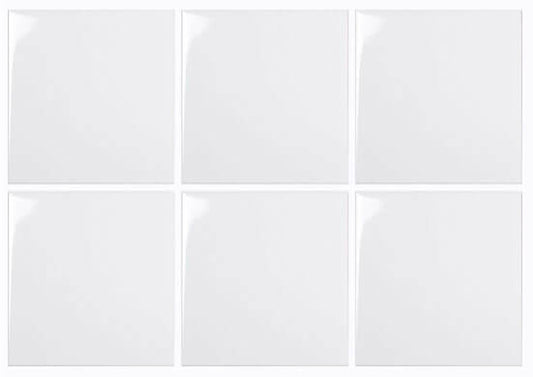 Kakeldekor kritvit - Dekortorget