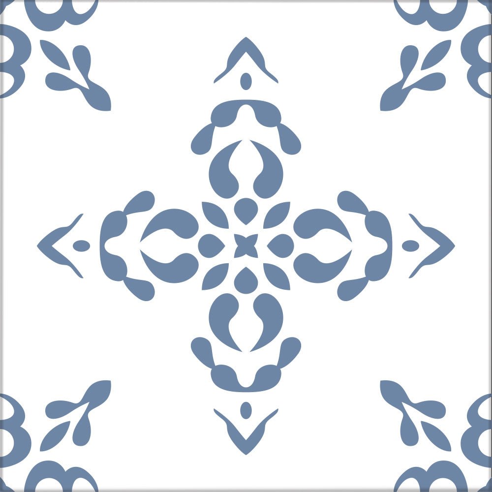 Kakeldekor marrakech blå - Dekortorget