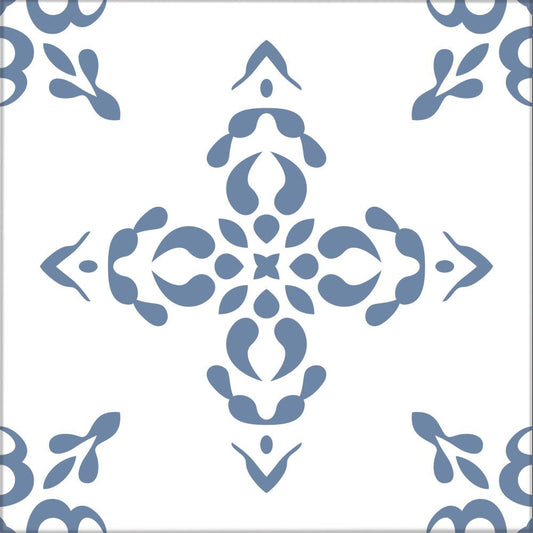 Kakeldekor marrakech blå - Dekortorget