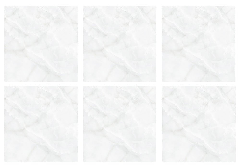 Kakeldekor marmor vit - Dekortorget