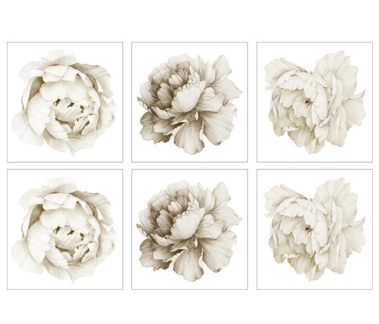 Kakeldekor pioner vit - Dekortorget