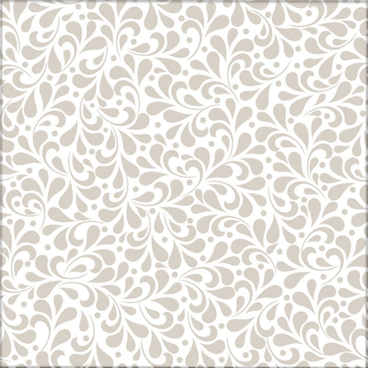 Kakeldekor waves beige - Dekortorget