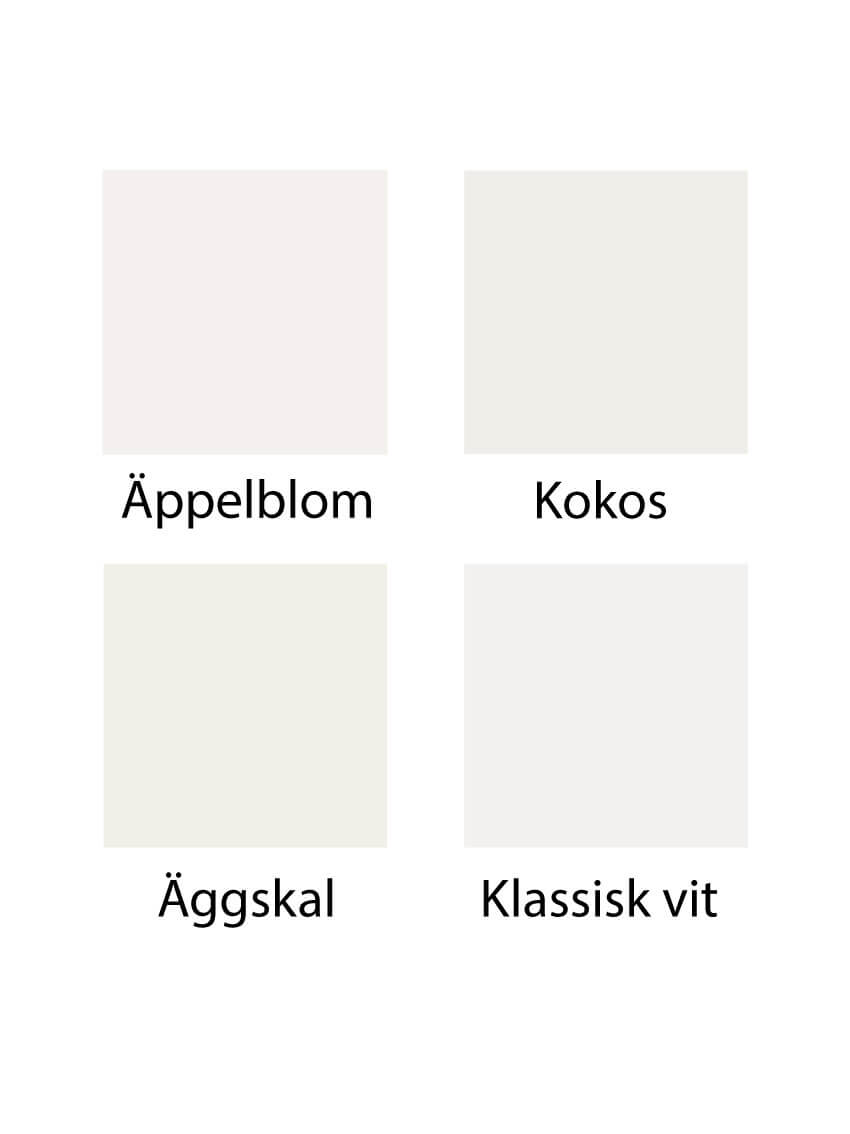 Kakeldekor Vit äggskal - Dekortorget