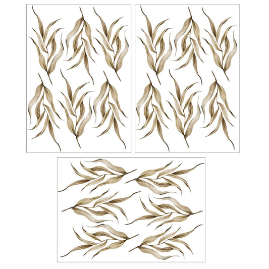 Väggdekor Blad beige - Dekortorget