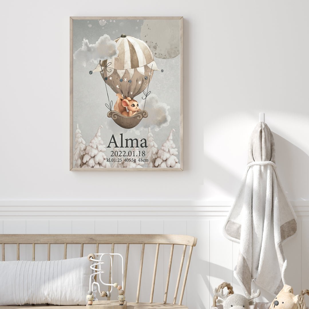 Skapa en personlig namntavla – den perfekta dopgåvan och minnet för livet - Dekortorget