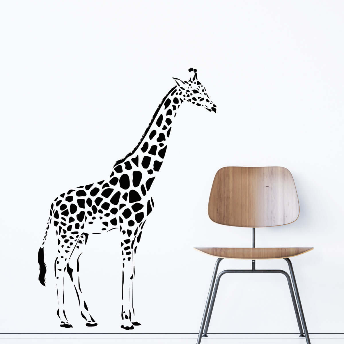 Väggdekor giraff