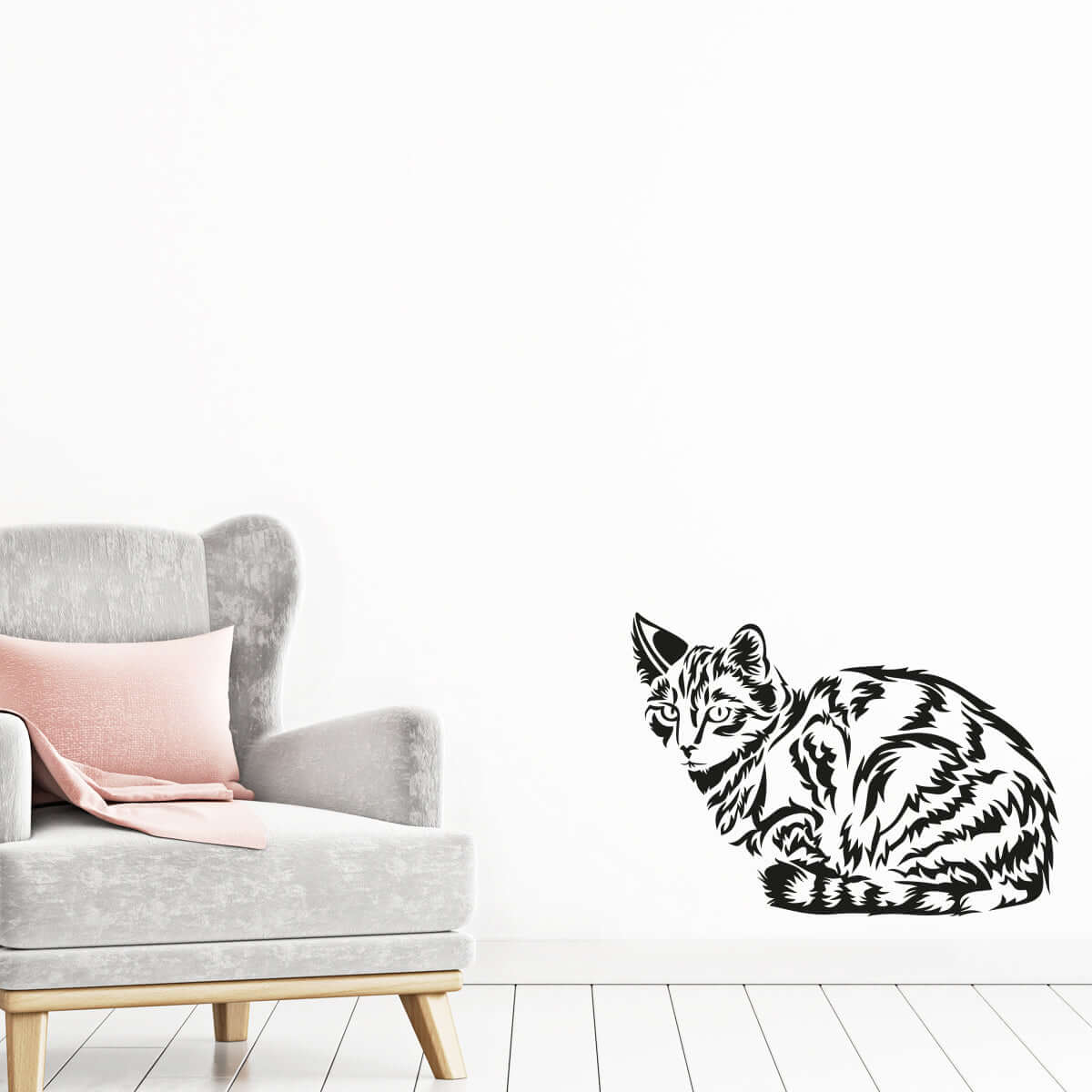 Väggdekor Katt