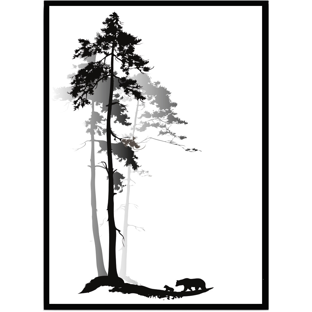 Poster Träd 1 - Dekortorget