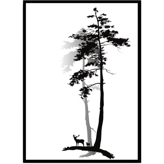 Poster Träd 2 - Dekortorget